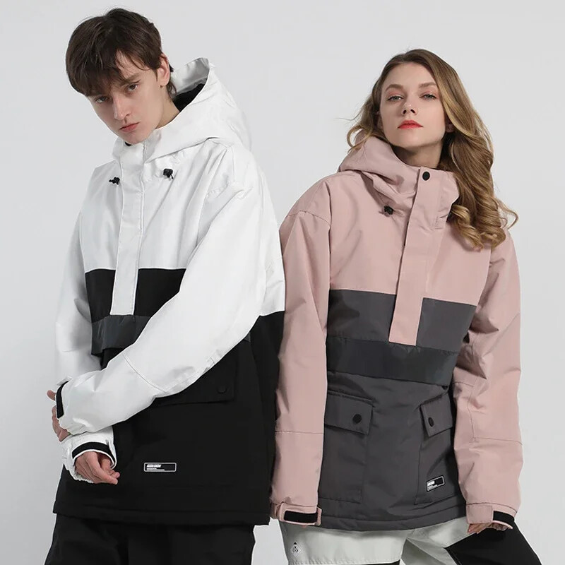 Šilti snieglenčių drabužiai nuo vėjo nepralaidūs moteriški sportiniai kostiumai lauko sniego striukė Žiemos sportui Vyriški kalnų slidinėjimo paltai su gobtuvu, moteriški viršutiniai drabužiai