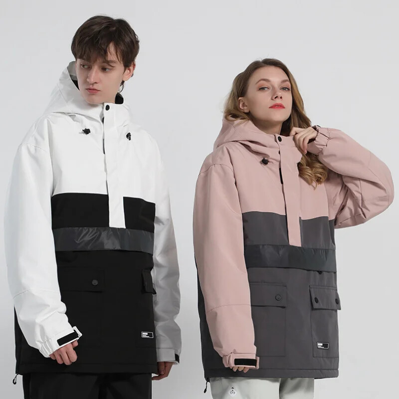 Šilti snieglenčių drabužiai nuo vėjo nepralaidūs moteriški sportiniai kostiumai lauko sniego striukė Žiemos sportui Vyriški kalnų slidinėjimo paltai su gobtuvu, moteriški viršutiniai drabužiai