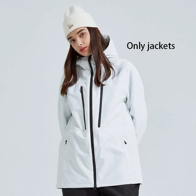 2025 m. žiema Naujos vyriškos moteriškos slidinėjimo striukės Neperšlampamos slidinėjimo paltai Lauko sportui atsparūs vėjui šilti snieglenčių sportiniai striukės su gobtuvu