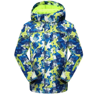 Slidinėjimo gobtuvai, 2025 m. vandeniui atsparūs sniego drabužiai vaikams, vėjui nepraleidžiantys snieglenčių striukės, sportiniai žieminiai slidinėjimo striukės, vaikiški, šilti viršutiniai drabužiai