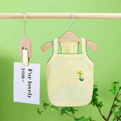 Vestă cu bretele pentru cățeluș mic, haine de vară, vestă de răcire pentru câini, îmbrăcăminte chihuahua, costum pentru câini, tricou pentru animale de companie