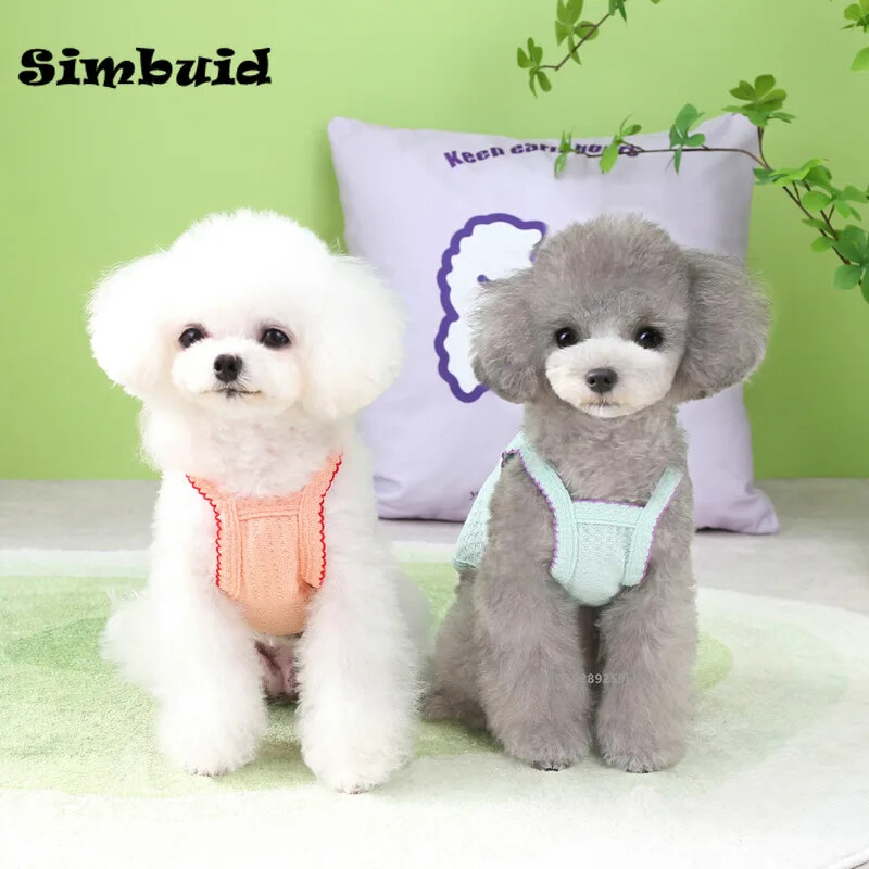 Vestă cu bretele pentru cățeluș mic, haine de vară, vestă de răcire pentru câini, îmbrăcăminte chihuahua, costum pentru câini, tricou pentru animale de companie