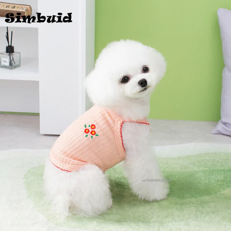 Vestă cu bretele pentru cățeluș mic, haine de vară, vestă de răcire pentru câini, îmbrăcăminte chihuahua, costum pentru câini, tricou pentru animale de companie