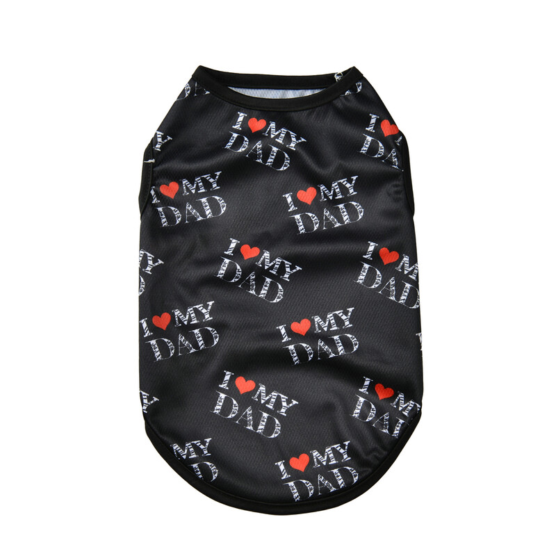 Haine respirabile pentru câini pentru câini de talie mică, mijlocie, pisici, vară, creativă, cu imprimeu, vestă pentru cățeluș, tricou, buldog francez, costum pentru animale de companie