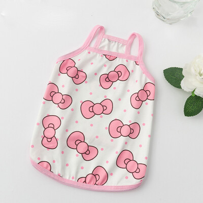 Vasarinė naminių gyvūnėlių liemenė Kvėpuojanti šunų vėsinimo liemenė maža vidutinė čihuahua šunų dėklas Minkšti šuniuko drabužiai Mieli katės vėsinantys marškinėliai