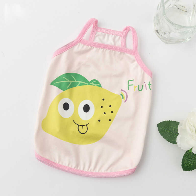 Vasarinė naminių gyvūnėlių liemenė Kvėpuojanti šunų vėsinimo liemenė maža vidutinė čihuahua šunų dėklas Minkšti šuniuko drabužiai Mieli katės vėsinantys marškinėliai