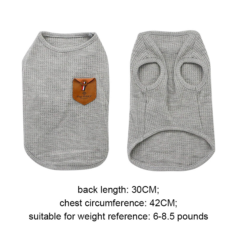 Naminių gyvūnėlių marškinėliai Minkšti kvėpuojantys kačių šunų marškinėliai Minimalistiniai marškinėliai be rankovių liemenė šunų drabužiai, skirti vidutinio dydžio šunų drabužiams