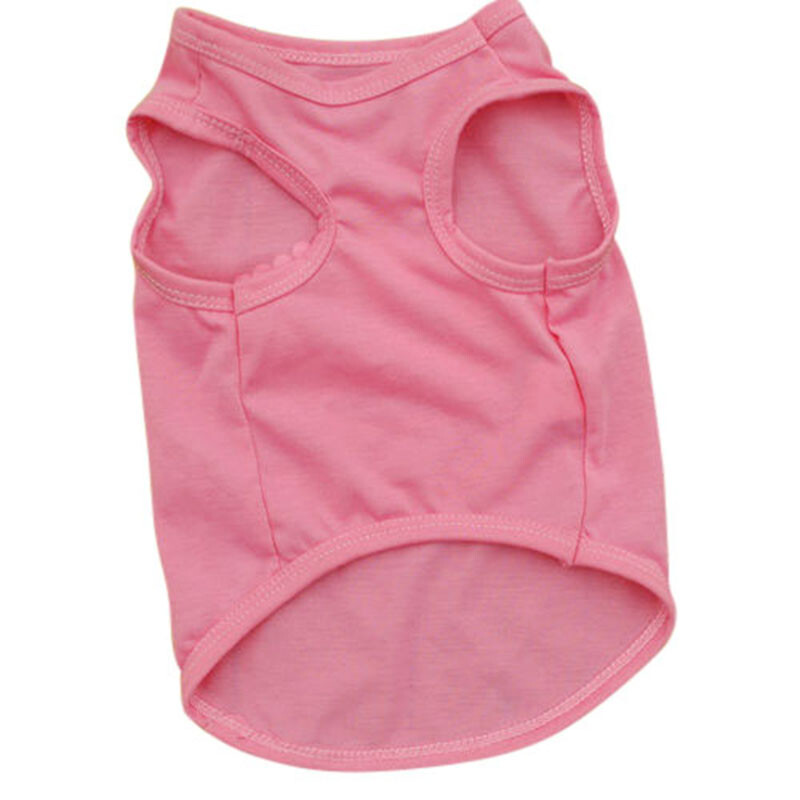 Naminių gyvūnėlių šuniukų liemenės Vasaros Mažos Katės Šunys Madingi Drabužiai Medvilniniai marškinėliai Drabužiai Drabužiai