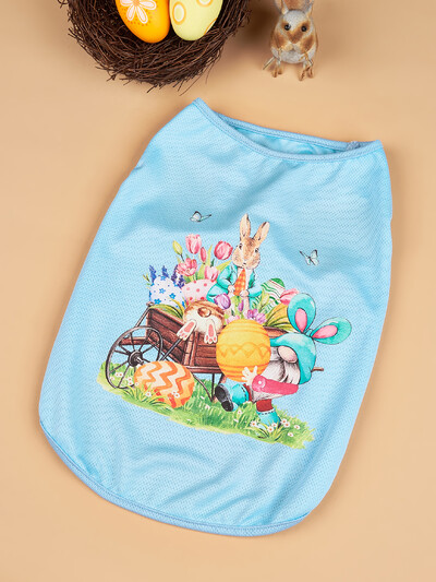 Vestă pentru câini de Paște Hanorac pentru câini de zi cu zi și tricou pentru animale de companie de vacanță pentru cățeluși și pisici