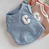 Kvėpuojantys vasariniai drabužiai šunims, maža plona šunų liemenė, Shih Tzu, vyriški ir moteriški naminių gyvūnėlių drabužiai, šuniuko liemenė