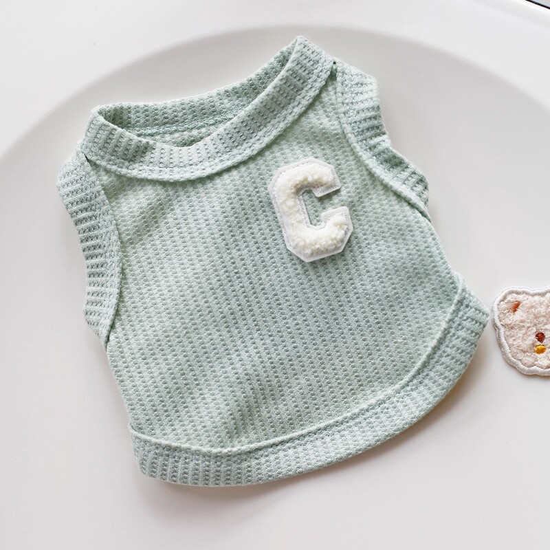 Kvėpuojantys vasariniai drabužiai šunims, maža plona šunų liemenė, Shih Tzu, vyriški ir moteriški naminių gyvūnėlių drabužiai, šuniuko liemenė