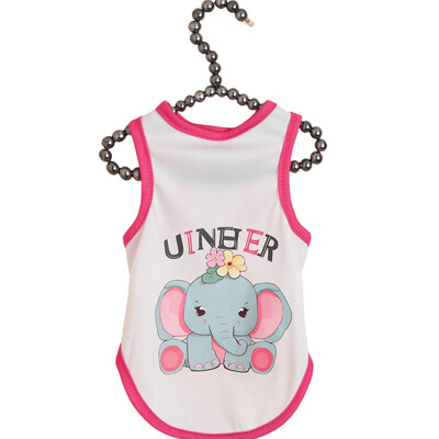 Mājdzīvnieku apģērbs: suņu un kaķu veste Viegla, elpojoša, ērta, vienkārša, dāsna, svaiga un glīta, piemērota visiem gadalaikiem