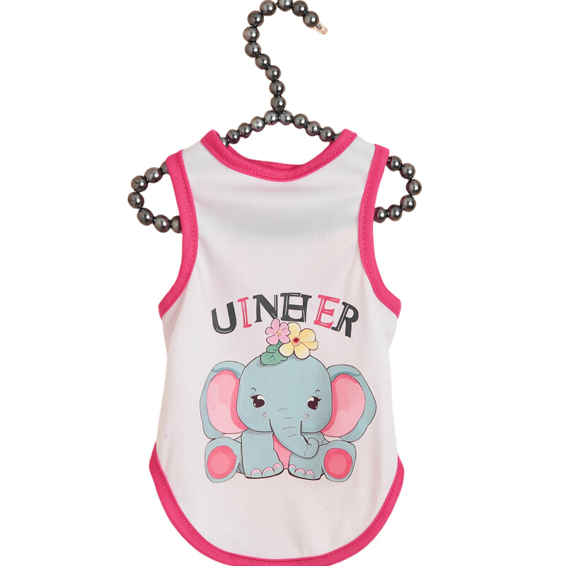 Mājdzīvnieku apģērbs: suņu un kaķu veste Viegla, elpojoša, ērta, vienkārša, dāsna, svaiga un glīta, piemērota visiem gadalaikiem