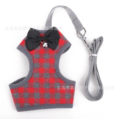 Elegantiški lankai šunų antkakliai Kaklaraištis Trakcinis lynas kalėdinis naminių gyvūnėlių diržas mažiems vidutiniams šunims Katės krūtinės dirželis šunų priedai Dovanos