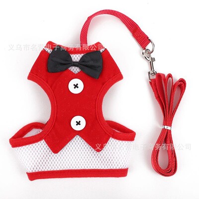Elegantiški lankai šunų antkakliai Kaklaraištis Trakcinis lynas kalėdinis naminių gyvūnėlių diržas mažiems vidutiniams šunims Katės krūtinės dirželis šunų priedai Dovanos
