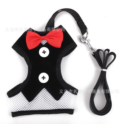 Elegantiški lankai šunų antkakliai Kaklaraištis Trakcinis lynas kalėdinis naminių gyvūnėlių diržas mažiems vidutiniams šunims Katės krūtinės dirželis šunų priedai Dovanos