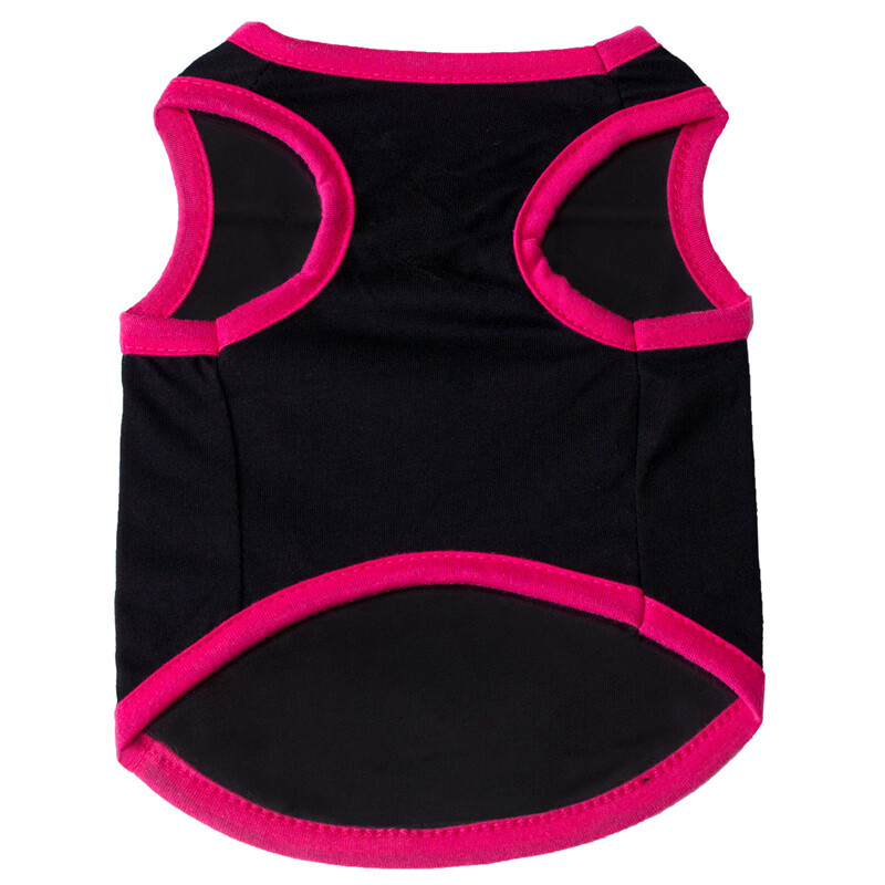 Vestă pentru câini de vară Tricou din bumbac cu imprimeu dulce Îmbrăcăminte pentru cățeluș prințesă prinț pentru câini de talie mică, pisică, chihuahua, Yorkshire