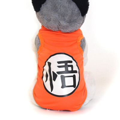 Animacinių filmų naminių gyvūnėlių liemenė meškiukas mažo šuns drabužiai pavasario ir vasaros kostiumai maži šunys katės augintiniai drabužiai