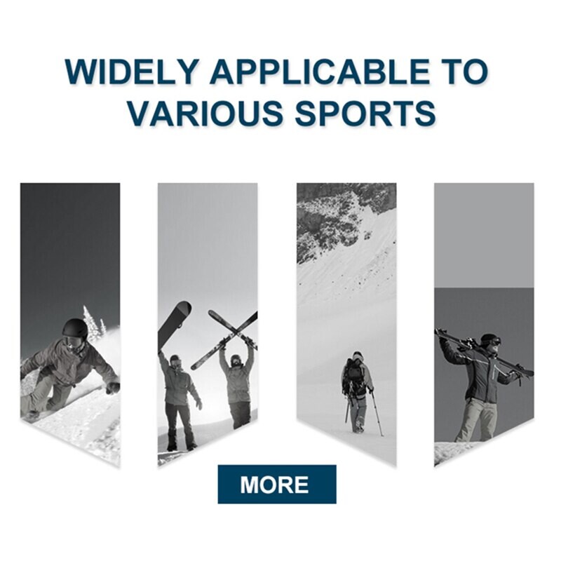 Férfi Téli Síkesztyű Vízálló Szélálló Szabadtéri Sport Kerékpározás Kerékpár Kerékpár Motor Túrázás Kemping Kézmeleg Kesztyűk