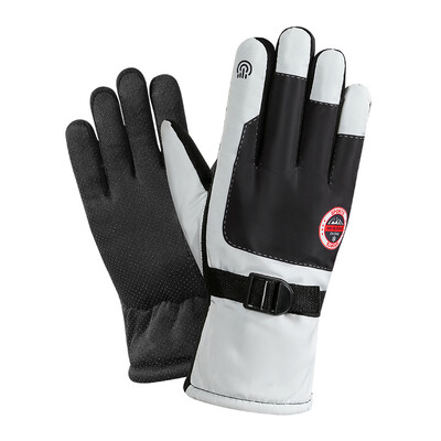 Mănuși de schi Mănuși de iarnă pentru femei, bărbați, mănuși de snowboard, mănuși cu ecran tactil, mănuși de snowmobil cu motor, impermeabile, termice pentru zăpadă