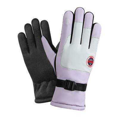 Mănuși de schi Mănuși de iarnă pentru femei, bărbați, mănuși de snowboard, mănuși cu ecran tactil, mănuși de snowmobil cu motor, impermeabile, termice pentru zăpadă