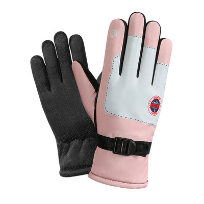 Mănuși de schi Mănuși de iarnă pentru femei, bărbați, mănuși de snowboard, mănuși cu ecran tactil, mănuși de snowmobil cu motor, impermeabile, termice pentru zăpadă