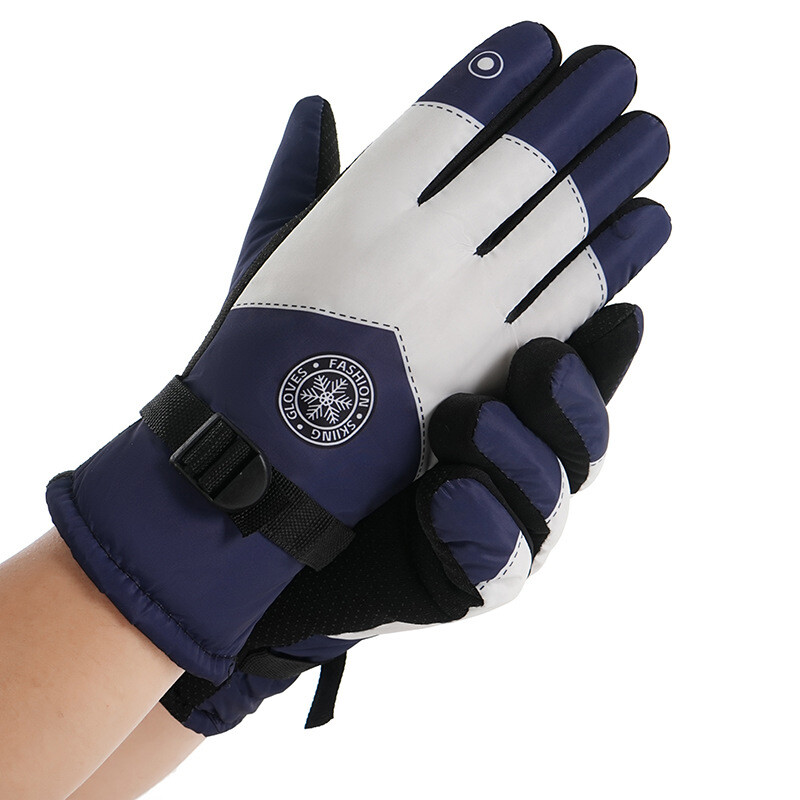 Mănuși de schi Mănuși de iarnă pentru femei, bărbați, mănuși de snowboard, mănuși cu ecran tactil, mănuși de snowmobil cu motor, impermeabile, termice pentru zăpadă