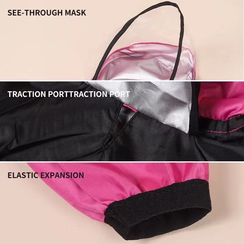 Naminių šunų lietpaltis Šuns veidas Naminių gyvūnėlių drabužiai Kombinezonai Neperšlampami šunų striukės Šunims Vandeniui atsparūs drabužiai šunims Naminių gyvūnėlių paltai