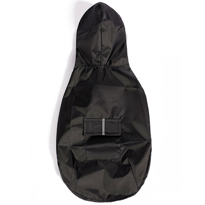 Pelernă de ploaie pentru câini Jachetă cu glugă impermeabilă Poncho de ploaie Îmbrăcăminte de ploaie pentru animale de companie Haine cu dungi reflectorizante Accesorii pentru haine de ploaie pentru câini în aer liber