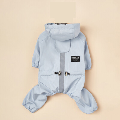 S-XXL Dydis Pets Mažas Šuns Lietaus paltas Šviesą atspindinti Neperšlampami Drabužiai Madingi Lauke Kvėpuojantys Šuniuko Kombinezonas Drabužiai Striukė