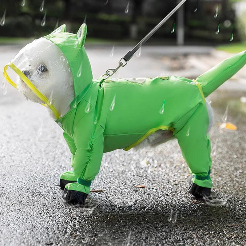 Vanjska kabanica za pse, kabanica za male pse, vodootporna na sve četiri noge, pribor za kućne ljubimce, mali i srednji psi