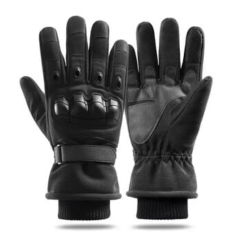 Velvet Warm Cold-proof Tactical Gloves Skiing Winter Outdoor Training Ορειβασία και ποδηλασία Αντιολισθητικά και ανθεκτικά στη φθορά