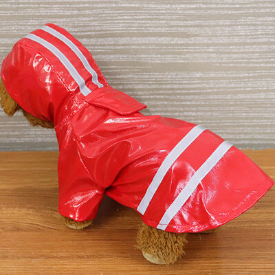 Šuns lietpaltis Šviesą atspindintis naminių šuniukų drabužiai Maži šunų lietaus striukė vandeniui atsparūs Yorkie pudeliai bichon pomeranijos šnaucerių korgių paltai