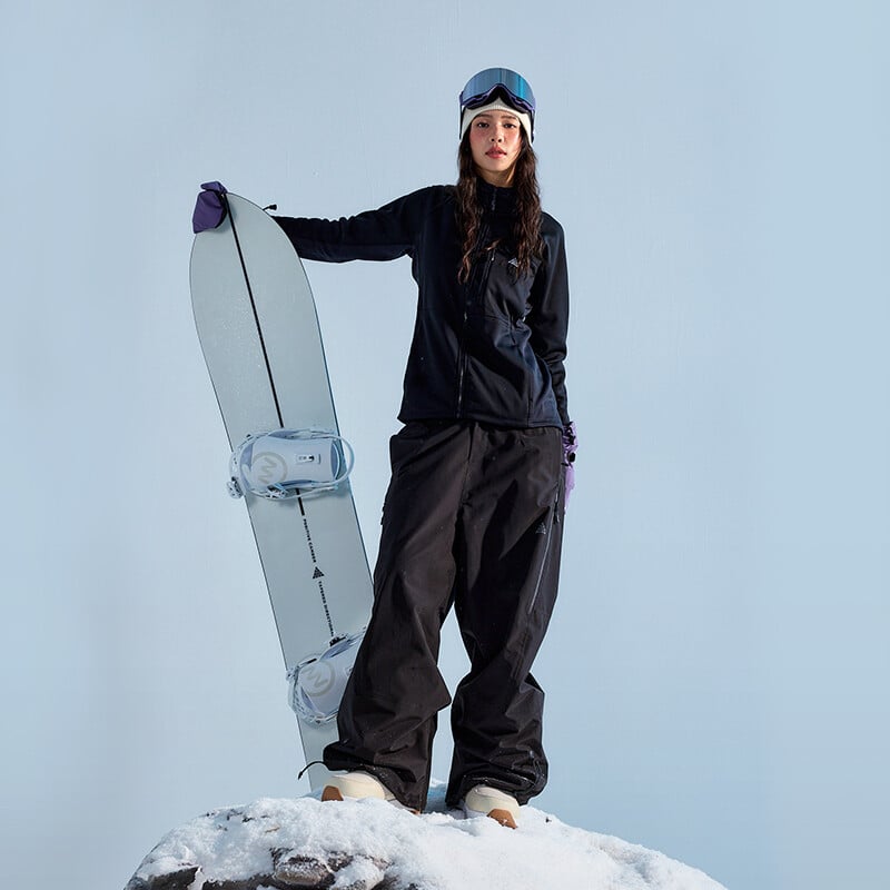 Naujas šiltas ir drėgmę nusausinantis vilnonis įklotas moteriškam lauko slidinėjimo įklotui vyriškiems vilnoniams drabužiams moterims