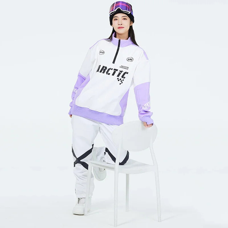 Naujos snieglenčių striukės, 2025 m., neperšlampamos, atsparios vėjui, moteriškos aprangos žiemos slidinėjimo kelnės Laisvos vyriškos kalnų sporto slidinėjimo džemperiai