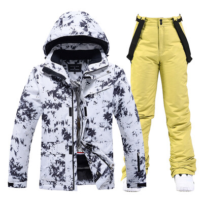 Mada, Moteriški, Neperšlampamų sniego kostiumų komplektai, Snieglentininkų apranga, Slidinėjimo kostiumai, Žiemos apranga, Striukė, Kelnės su dirželiu, Mergaičių