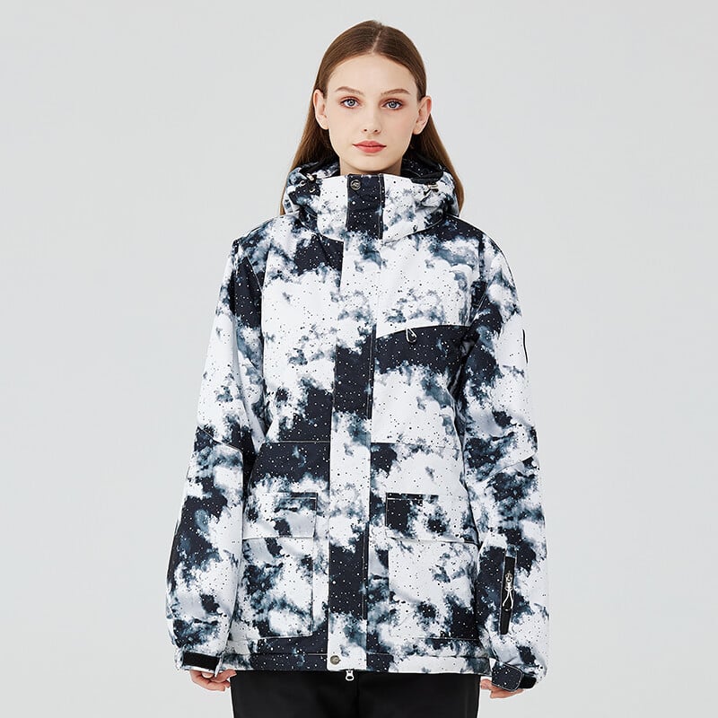 Mada, Moteriški, Neperšlampamų sniego kostiumų komplektai, Snieglentininkų apranga, Slidinėjimo kostiumai, Žiemos apranga, Striukė, Kelnės su dirželiu, Mergaičių