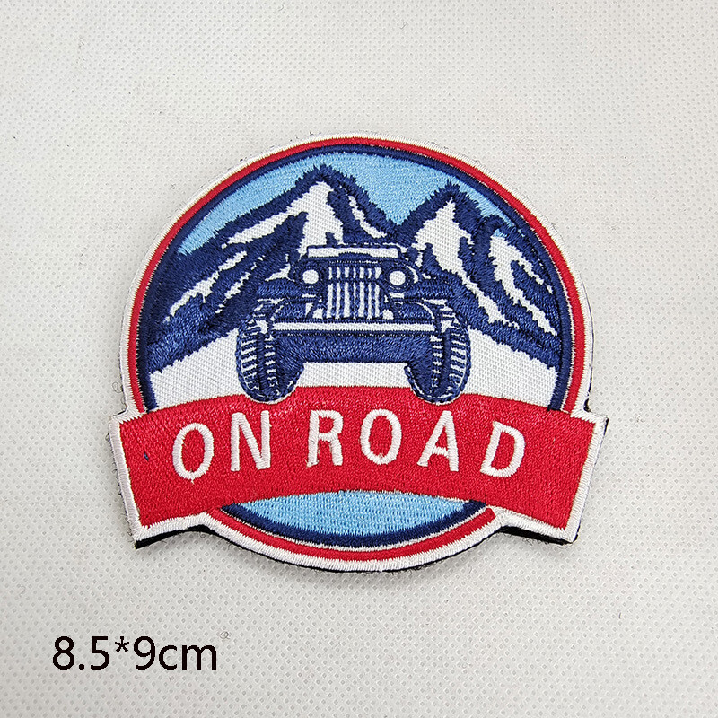 Brīvdabas kempings Pārgājieni Alpīnisms Ugunskura izšūšana Velcro nozīmīte Mugursoma Dekoratīva auduma plāksteris Taktiskā nozīmīte gatava pārdošanai