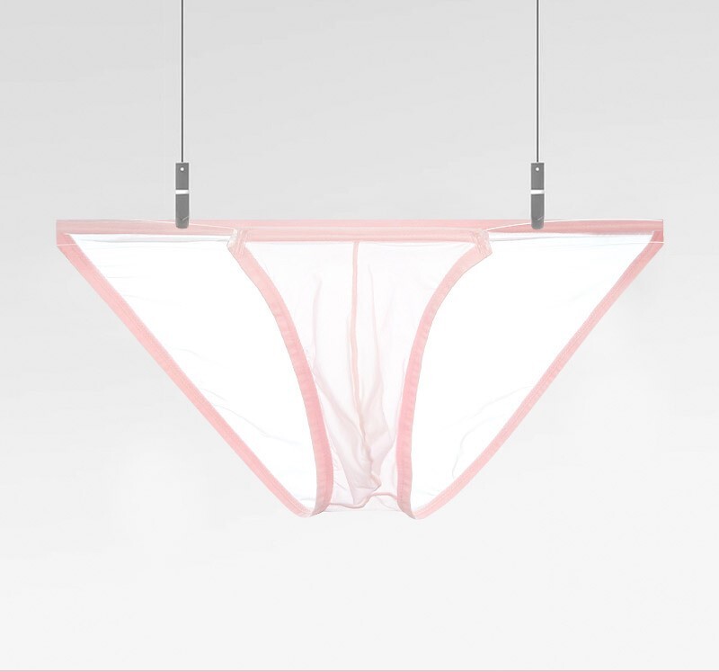 Europska i američka vanjska trgovina, moderni proizvodi, prozračno, prozirno, seksi muško donje rublje, seksi gaćice, muške gaćice, niskog struka, za podizanje guze, uski dio