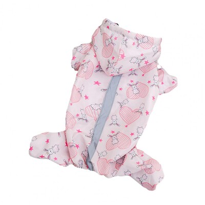 Šuns lietpaltis vandeniui atsparus Čihuahua viskas įskaičiuota lietpalčio pakinktai Mažo šuns vandeniui atsparus šuns šuniuko drabužiai Mažas šuns lietpaltis