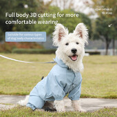 2023 m. nauji naminių šunų drabužiai, nepralaidūs lietui, kvėpuojantys, šviesą atspindintys drabužiai šunims Keturkojai lietpaltis kačių šunų reikmenų didmeninė prekyba