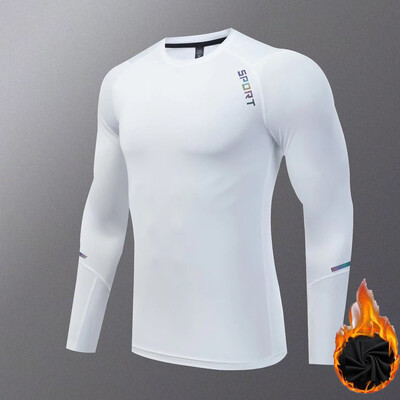 Žieminiai terminiai apatiniai Fleece Vyriški šilta antroji oda Slidinėjimo vaikams Thermal apatiniai Base Layer Compression Sportswear Jogger rinkinys