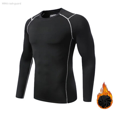 Žieminiai terminiai apatiniai Fleece Vyriški šilta antroji oda Slidinėjimo vaikams Thermal apatiniai Base Layer Compression Sportswear Jogger rinkinys