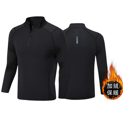 Vyriški sportiniai apatiniai Fleece Thermal Compression Pėdkelnės slidės Pagrindas Sportinis kostiumas vaikui Žieminiai Thermal apatiniai Bėgimo komplektas