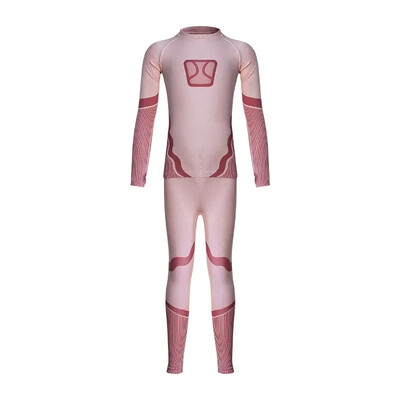 Vaikai Vaikai Berniukas Mergaitė Slidinėjimo apatinių komplektas Sporto salė Slidinėjimas Snieglenčių sportas Bėgimas Joga Mankštos Kostiumas A362