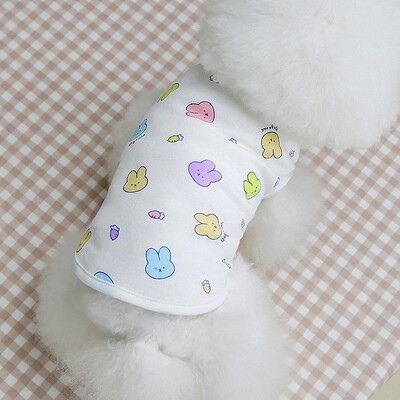 Haina de bază pentru iepure de companie Haine cu patru picioare Teddy Îmbrăcăminte de acasă Pijamale Câine Yorkshire Maltez Îmbrăcăminte pentru câini de talie mică Haine pentru cățeluș