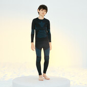 Gyerekek Téli Sí Thermo Alsónemű Szettek Fiúk Lányok Meleg Légáteresztő Thermo Fehérnemű Johns Thermo Fehérnemű gyerekeknek