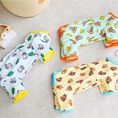 Rudens žiemos naminio šuns kombinezonas mielas gyvūnas, šilti drabužiai šuniui keturiomis kojomis pižamos čihuahua jorko drabužiai katės šuniuko kostiumas