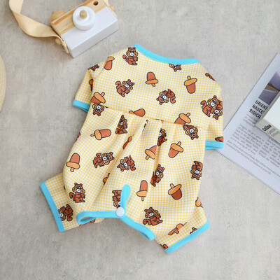 Rudens žiemos naminio šuns kombinezonas mielas gyvūnas, šilti drabužiai šuniui keturiomis kojomis pižamos čihuahua jorko drabužiai katės šuniuko kostiumas