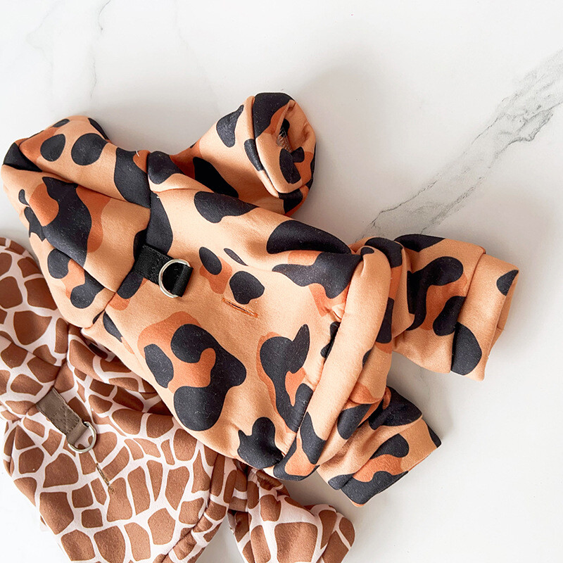 Rudens ir žiemos vienspalviai marškinėliai Meškiukas Skraidantis Rankovės Megztinis Šuns Katės Drabužiai Naminiams gyvūnėliams Drabužiai šuniukui Drabužiai Pižamos